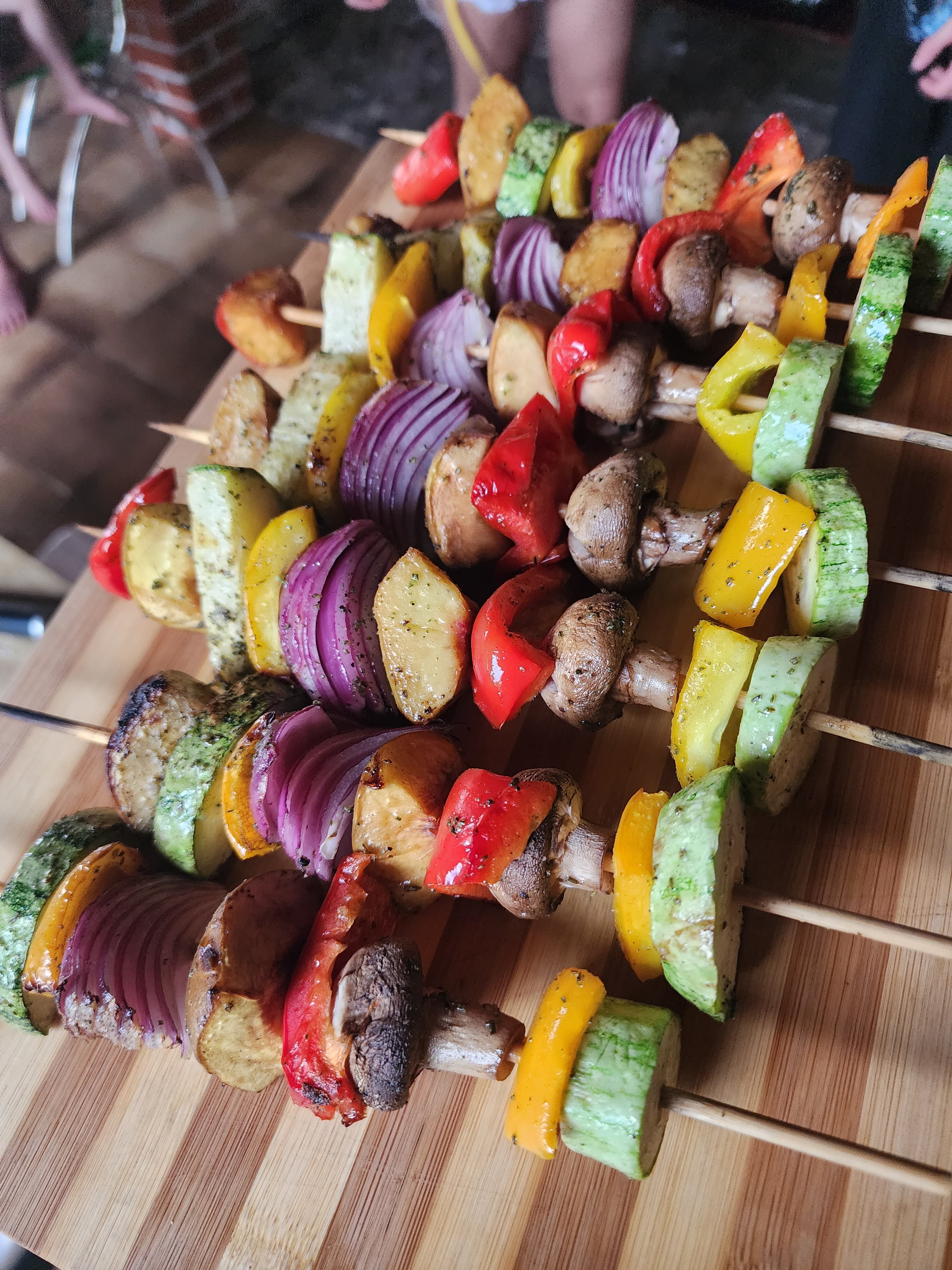 Espetinhos Vegetarianos